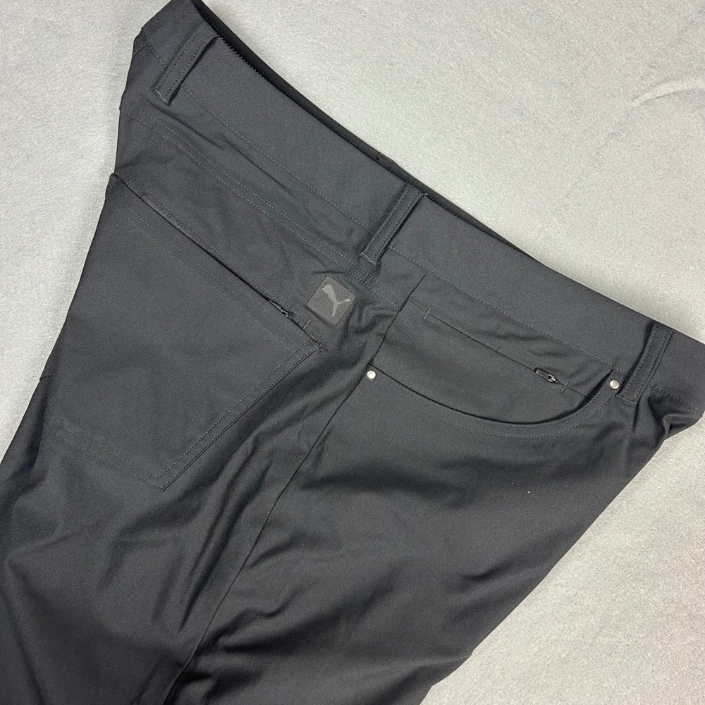 Puma Golf Pants 5-Pocket Performance Mens 32x32 Black‎